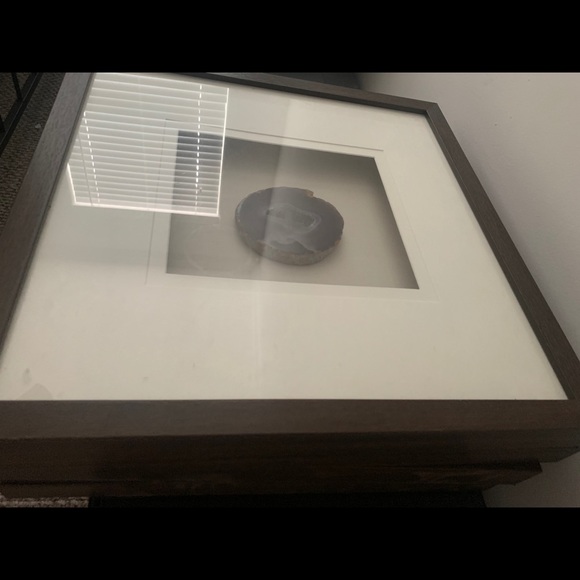 Set of 4 Framed Agate Shadow Box